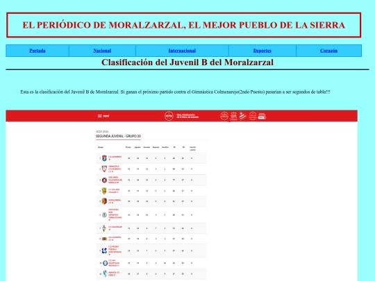 deportes screenshot