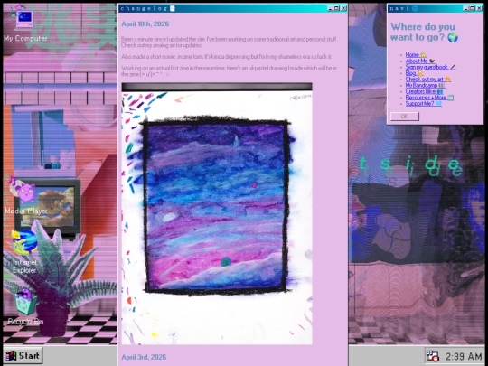 sitechangelog screenshot
