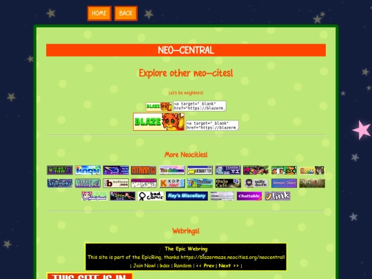neocentral screenshot