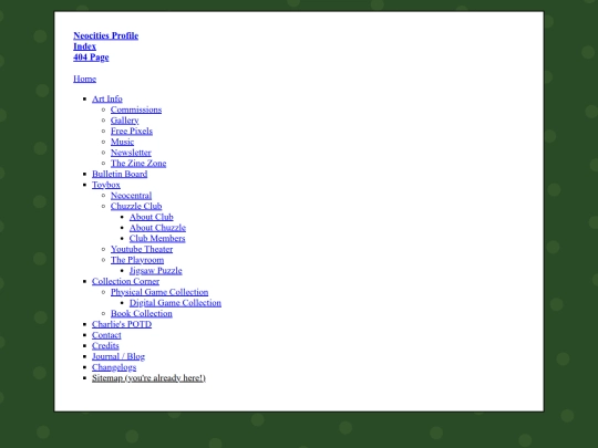 sitemap screenshot