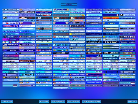 blue screenshot