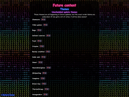 future content screenshot