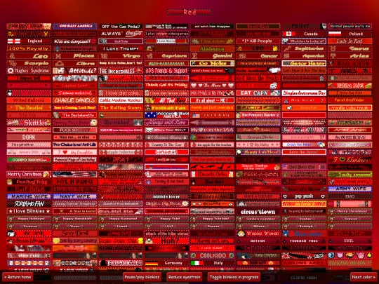 red screenshot