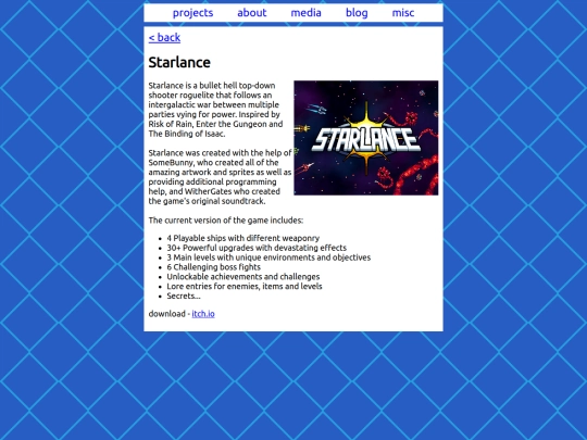 starlance screenshot