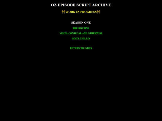 ozscriptarchive screenshot