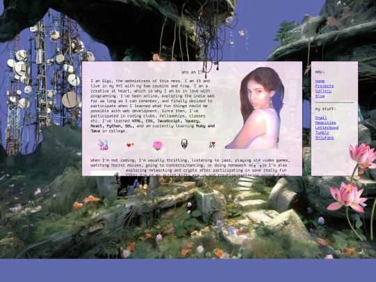 about-me screenshot