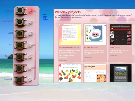projects screenshot