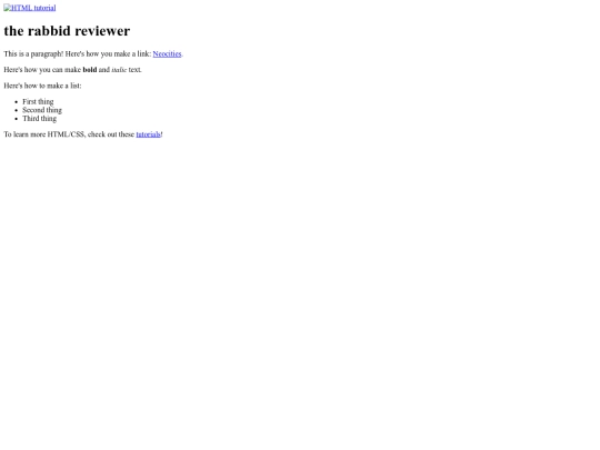 test screenshot