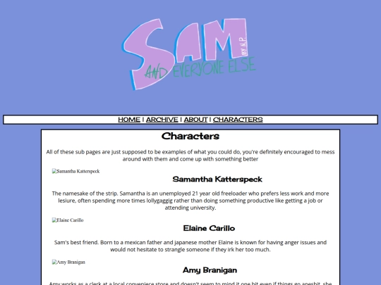 characters screenshot