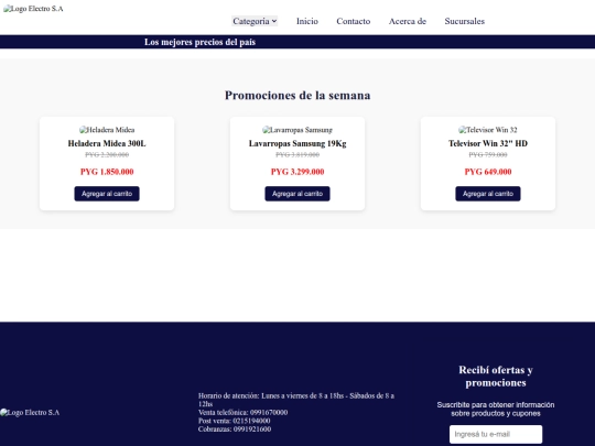 promociones screenshot