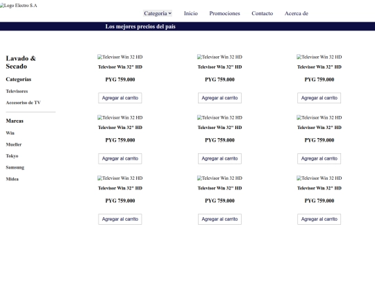 televisores screenshot