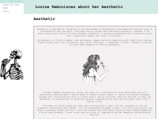 article/aesthetic screenshot