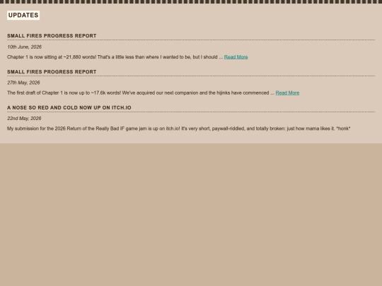updates screenshot