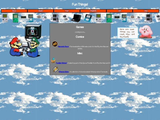 games screenshot
