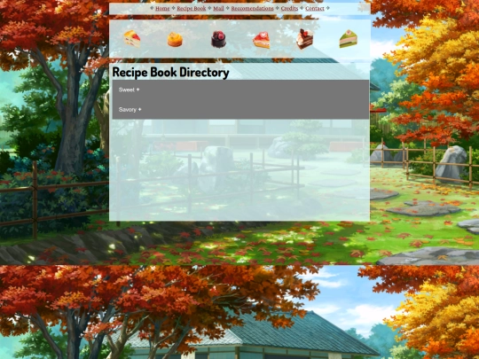 recipebook screenshot