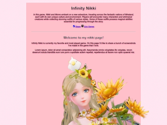 InfinityNikki screenshot