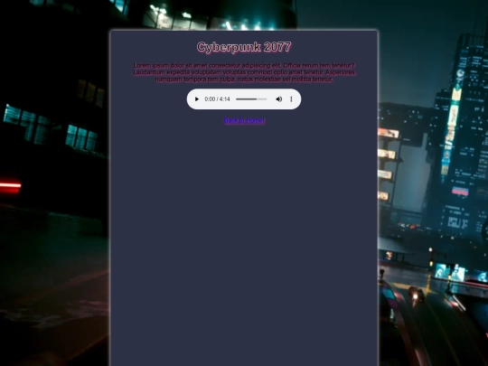 cyberpunk screenshot