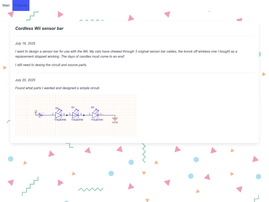 projects screenshot