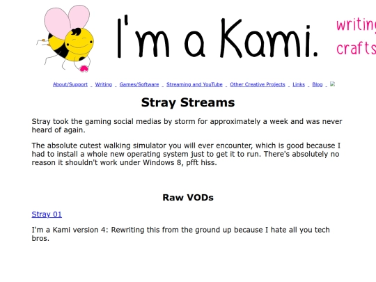 streamarchives/stray screenshot