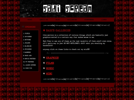 galleries screenshot
