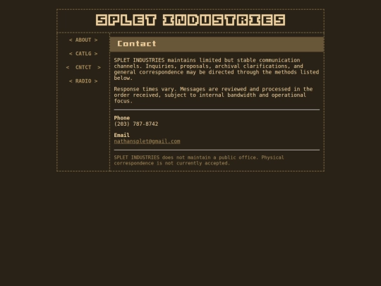 contact screenshot