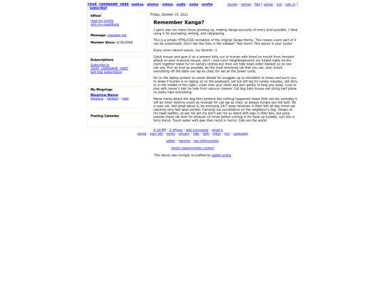 testxanga screenshot
