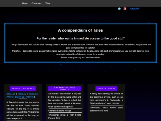 tales screenshot