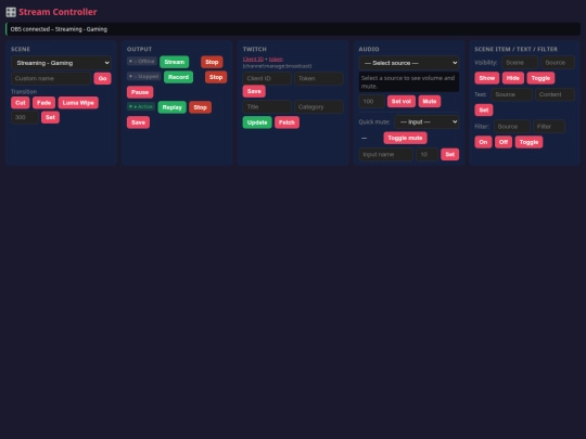 streamcontroller screenshot