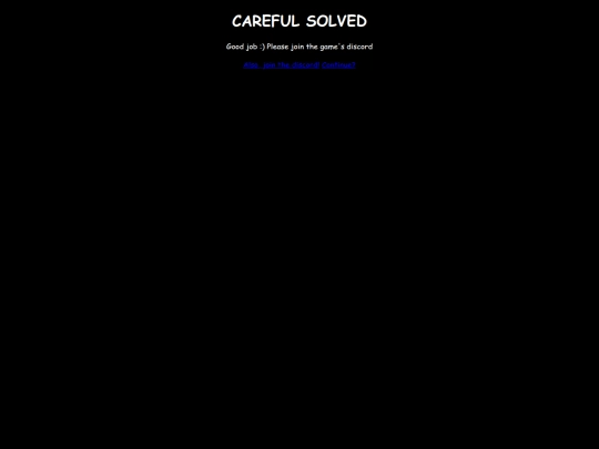 Careful/exodus screenshot