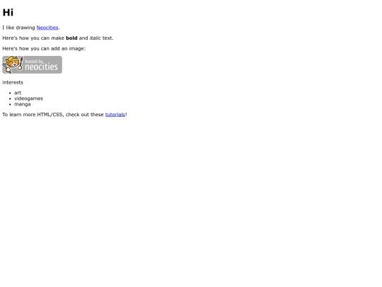 index screenshot