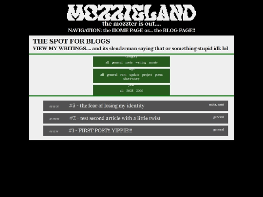 blog screenshot