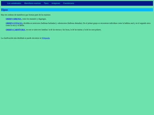 tipos screenshot