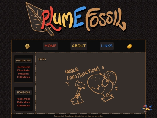 Links screenshot