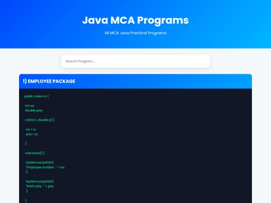 mca screenshot