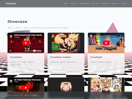 showcase screenshot