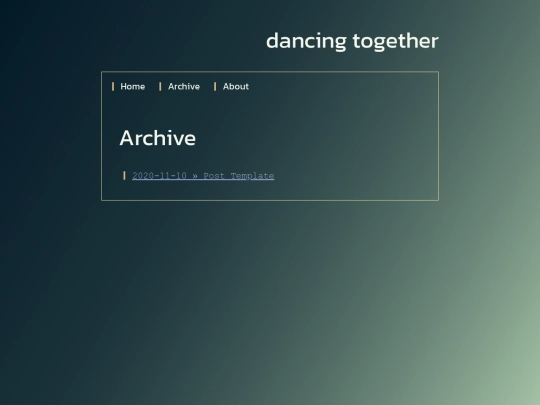 archive screenshot