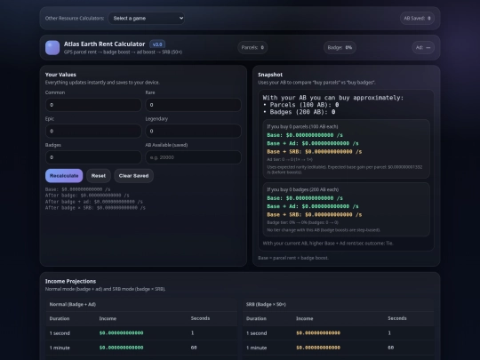 AtlasEarth screenshot