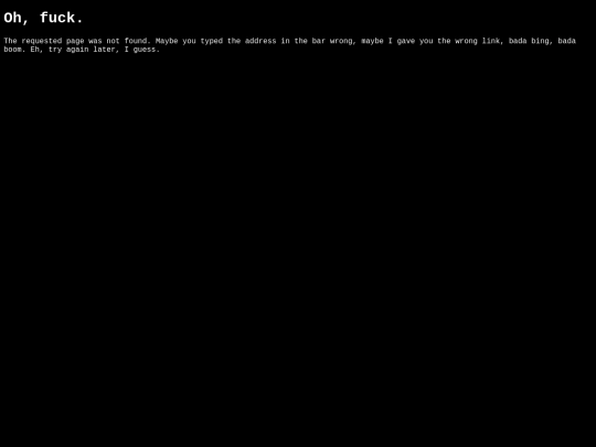 not_found screenshot