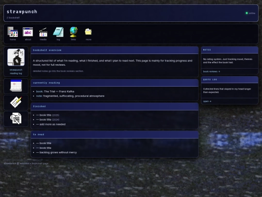 bookshelf screenshot