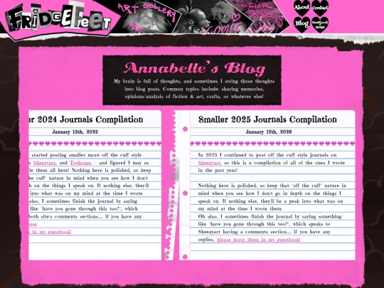 zonelets/blog screenshot