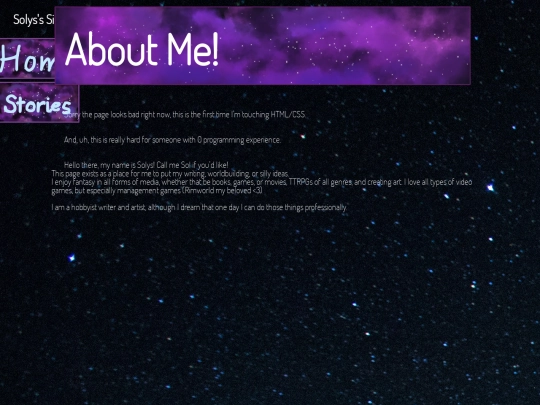 aboutme screenshot