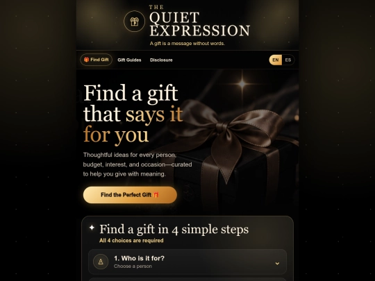 the-quiet-expression-clickable-guides-index screenshot