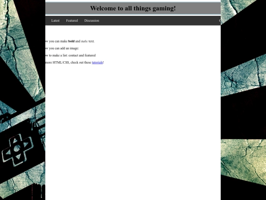 index screenshot