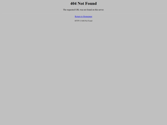 not_found screenshot