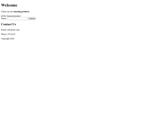 demos/fixedcode screenshot