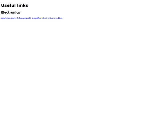 pages/links screenshot