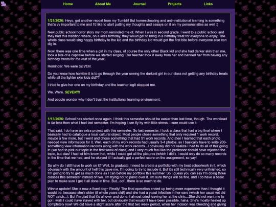 journal screenshot