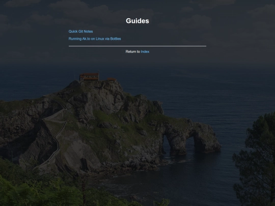 guides screenshot