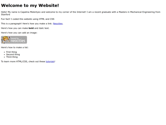 index screenshot