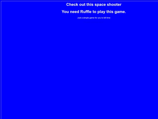 gamesSpace-Shooter screenshot